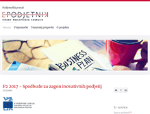 Tablet Screenshot of e-podjetnik.org